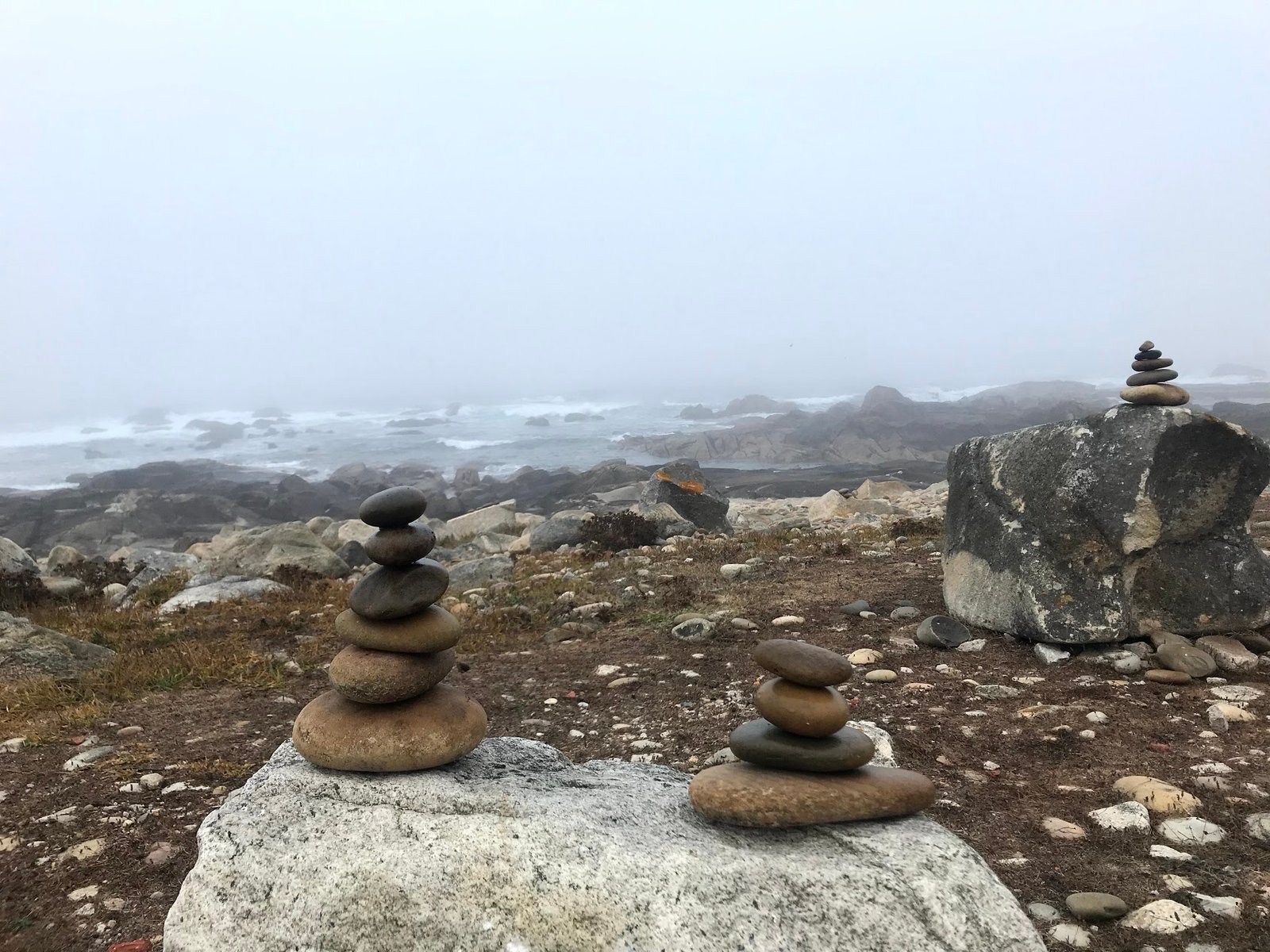 morning mist along the portuguese coastal camino